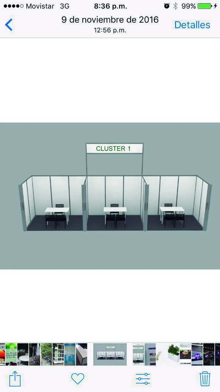 Stand diseñado con ambientación